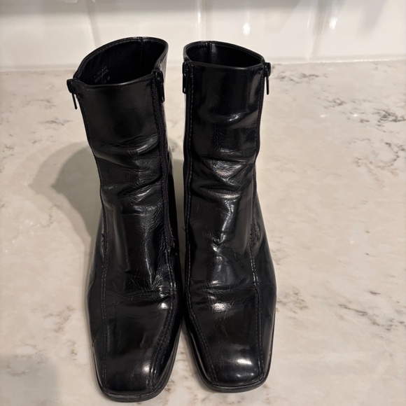 Franco Sarto Ankle Boots Black Size 8 - Picture 3 of 11